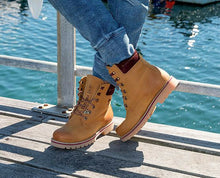 Lade das Bild in den Galerie-Viewer, Panama Jack Damenschuhe Schuhe Stiefelette Boots Vintage Napa Bordeaux Limitiert