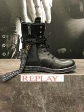 Lade das Bild in den Galerie-Viewer, Replay Damenschuhe Schuhe Stiefel Stiefelette Boots Leder Amory Head Banger Club