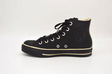 Lade das Bild in den Galerie-Viewer, Converse All Star HI Sneaker Chucks Schwarz Leder