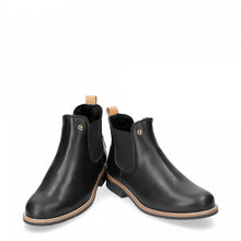Lade das Bild in den Galerie-Viewer, Panama Jack Damen Chelsea Boots Giordana Schwarz Nappa Waterproof