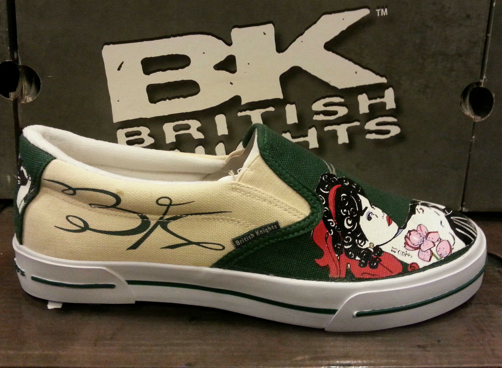 BK British Knights Classic Slip On – ModeRockCenter