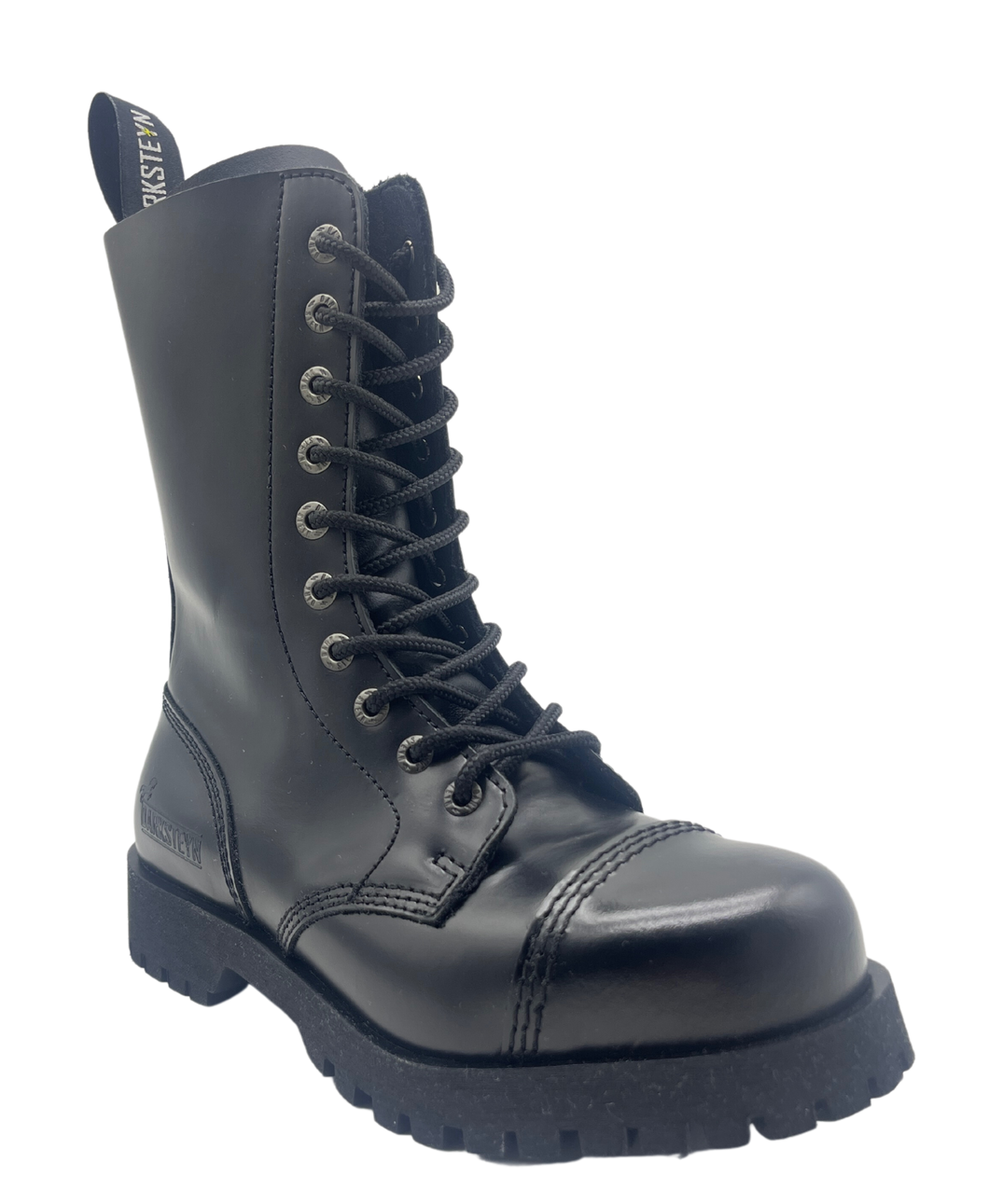 Darksteyn Boots Shoes 10 Eye Ranger Premium Boots Black