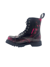 Lade das Bild in den Galerie-Viewer, Darksteyn Stiefel Schuhe 8 Eye Ranger Premium Boots Pink Rosa Springerstiefel
