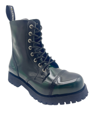 Load image into Gallery viewer, Darksteyn Boots Shoes 8 Eye Ranger Premium Boots Green Green
