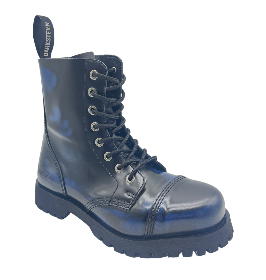 Darksteyn Stiefel Schuhe 8 Eye Ranger Premium Boots Blue Blau