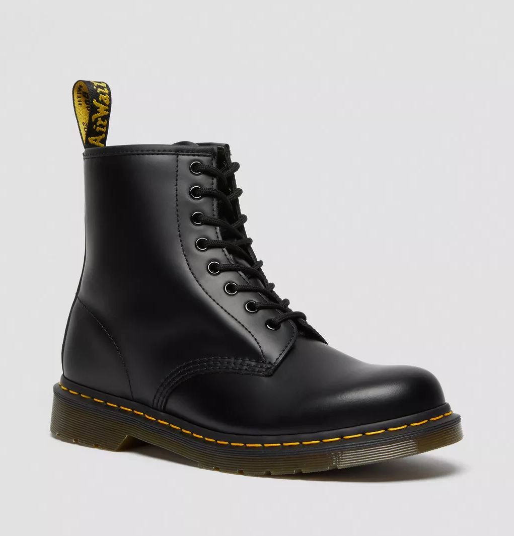 Dr.Martens 8-Loch Unisex Stiefel 1460 Schwarz Black Glattleder Smooth Echtleder