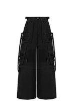 Load image into Gallery viewer, Y2k black baggy trousers &amp; Wide-Leg
