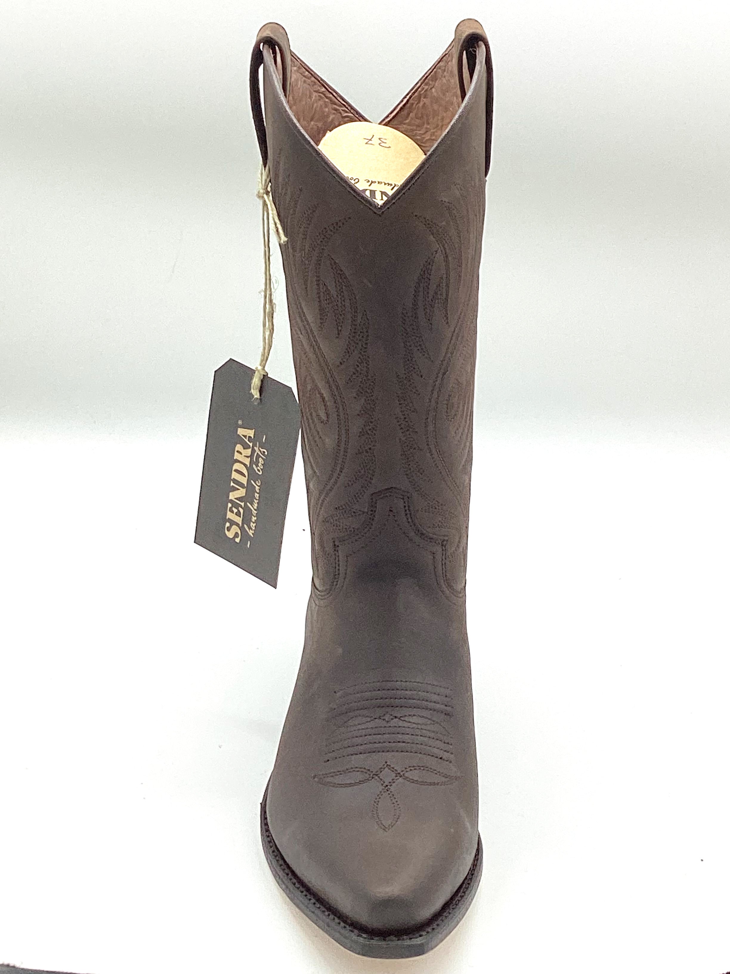 SENDRA Damenstiefel Western/Cowboy/Biker Boots Brown