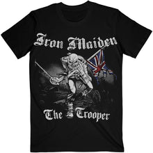 Load image into Gallery viewer, IRON MAIDEN UNISEX T-SHIRT: SKETCHED TROOPER (BACK PRINT)
