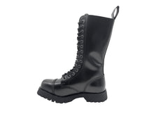 Lade das Bild in den Galerie-Viewer, Darksteyn Schuhe 14 Eye Ranger Premium Boots Black Springerstiefel
