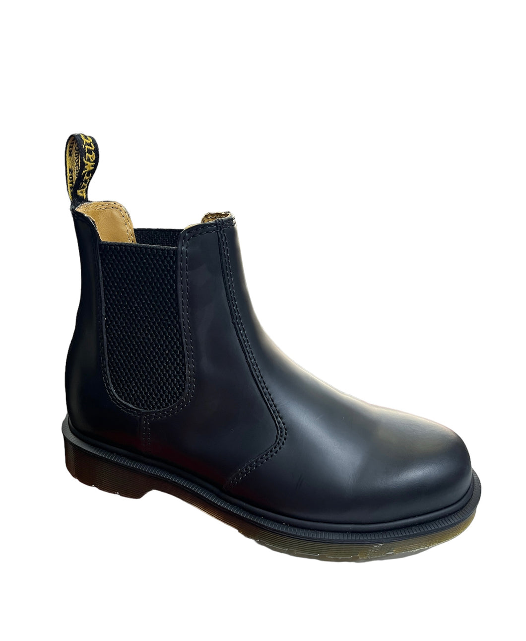 Dr.Martens 2976 GLATTLEDER CHELSEA BOOTS ohne gelbe Naht Unisex Schwarz Smooth Echtleder 11853001