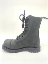 Load image into Gallery viewer, Sendra boots 10 holes black genuine leather steel toe made in Spain

