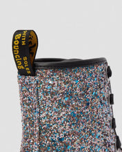 Load image into Gallery viewer, Dr. Martens 8-Loch Stiefel 1460 FARRAH GLITTER ANKLE BOOTS Chunky Glitter 25137667
