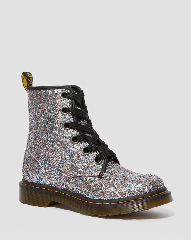 Dr. Martens 8-Loch Stiefel 1460 FARRAH GLITTER ANKLE BOOTS Chunky Glitter 25137667