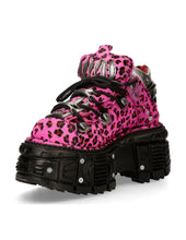 Load image into Gallery viewer, &lt;tc&gt;New Rock Plateau Ankle Boots Metallic M-TANK106-C2 with Tanksole Black&lt;/tc&gt;
