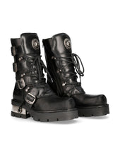 Lade das Bild in den Galerie-Viewer, New Rock Schuhe Boots M.373-S1 Stiefel Bikerstiefel Gothic Unisex Classic Echtleder
