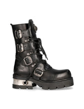 Lade das Bild in den Galerie-Viewer, New Rock Schuhe Boots M.373-S1 Stiefel Bikerstiefel Gothic Unisex Classic Echtleder
