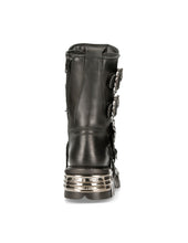 Load image into Gallery viewer, New Rock Shoes Shoes Boots Boots M.391-S1 Biker Boots Gothic Real Leather Skull
