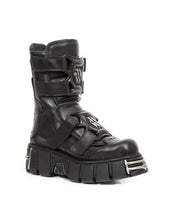 Load image into Gallery viewer, New Rock Shoes Shoes Boots Boots M-422-S1 Gothic Genuine Leather
