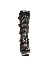 Load image into Gallery viewer, New Rock Shoes Women&#39;s Boots Boots Shoes Gothic M-MAG006-S1 Buckles Punk Skull
