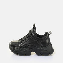 Load image into Gallery viewer, Buffalo Boots Sneaker Binary Ice Charms Schwarz
