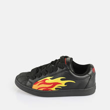 Load image into Gallery viewer, Buffalo Liberty Boots Sneaker 90er Flammen Black/Orange
