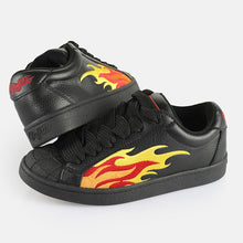 Load image into Gallery viewer, Buffalo Liberty Boots Sneaker 90er Flammen Black/Orange
