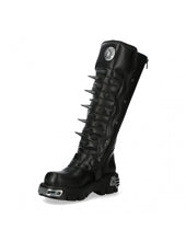 Lade das Bild in den Galerie-Viewer, New Rock Schuhe Shoes Boots Stiefel M-718P-C2 Gothic Echtleder
