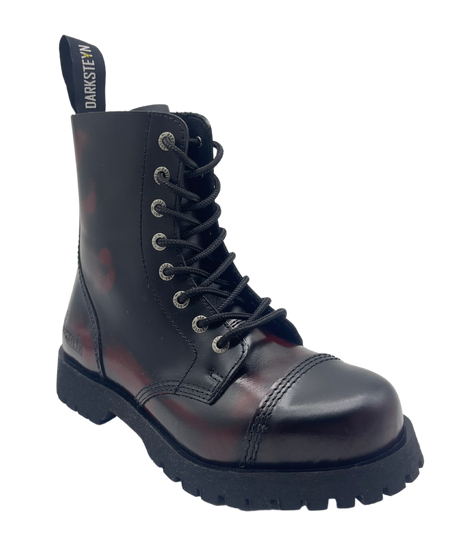 Darksteyn Stiefel Schuhe 8 Eye Ranger Premium Boots Red Rot Burgundy