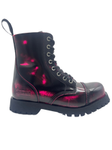 Lade das Bild in den Galerie-Viewer, Darksteyn Stiefel Schuhe 8 Eye Ranger Premium Boots Pink Rosa Springerstiefel
