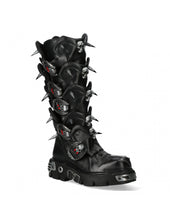 Lade das Bild in den Galerie-Viewer, New Rock Schuhe Shoes High Boots Stiefel M-755-C1 Echtleder
