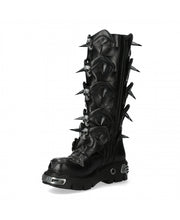 Load image into Gallery viewer, New Rock Shoes Shoes High Boots Boots M-755-C1 Genuine Leather
