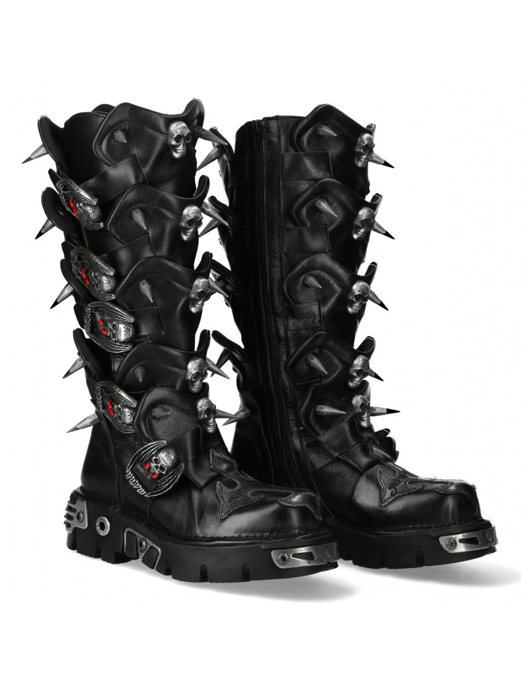 New Rock Schuhe Shoes High Boots Stiefel M-755-C1 Echtleder