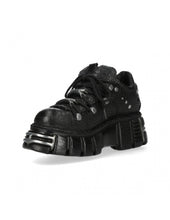Lade das Bild in den Galerie-Viewer, New Rock Plateau Ankle Boots Metallic 106 M-120N-C74 Croco

