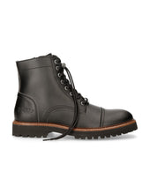 Lade das Bild in den Galerie-Viewer, New Rock M-MONTAGNA002-S1 Boots Schuhe Echtleder Black
