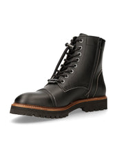 Load image into Gallery viewer, New Rock M-MONTAGNA002-S1 Boots Shoes Real Leather Black
