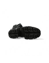 Load image into Gallery viewer, New Rock M-TR003-S1 Platform Genuine Leather Boots Black
