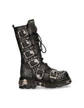Lade das Bild in den Galerie-Viewer, New Rock Schuhe Boots Stiefel HIGH BOOT METALLIC M-1539-C3
