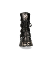 Load image into Gallery viewer, New Rock Shoes Shoes Boots Boots M.373-S4 Biker Boots Gothic Genuine Leather
