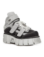 Load image into Gallery viewer, &lt;tc&gt;New Rock Plateau Ankle Boots Metallic M-285-C23&lt;/tc&gt;

