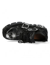 Load image into Gallery viewer, New rock shoes low shoes boots boots gothic leather
