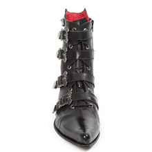 Load image into Gallery viewer, New Rock Schuhe 4 Schnallen Stiefel Pikes M-WST055-C1
