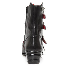 Lade das Bild in den Galerie-Viewer, New Rock Schuhe 4 Schnallen Stiefel Pikes M-WST055-C1
