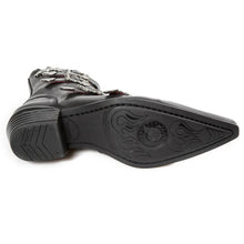 Lade das Bild in den Galerie-Viewer, New Rock Schuhe 4 Schnallen Stiefel Pikes M-WST055-C1
