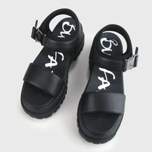 Lade das Bild in den Galerie-Viewer, Buffalo Schuhe Damenschuhe Sandale Sandalette Gladiatorensandale XL Plateau
