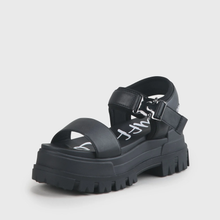 Lade das Bild in den Galerie-Viewer, Buffalo Schuhe Damenschuhe Sandale Sandalette Gladiatorensandale XL Plateau
