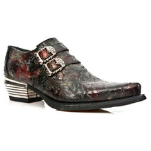 Lade das Bild in den Galerie-Viewer, New Rock Schuhe Halbschuhe Herrenschuhe Boots Elegant Echtleder M.7960-S5
