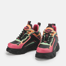 Lade das Bild in den Galerie-Viewer, BUFFALO CLD Chai Sneaker Low Vegan Schwarz/Bunt
