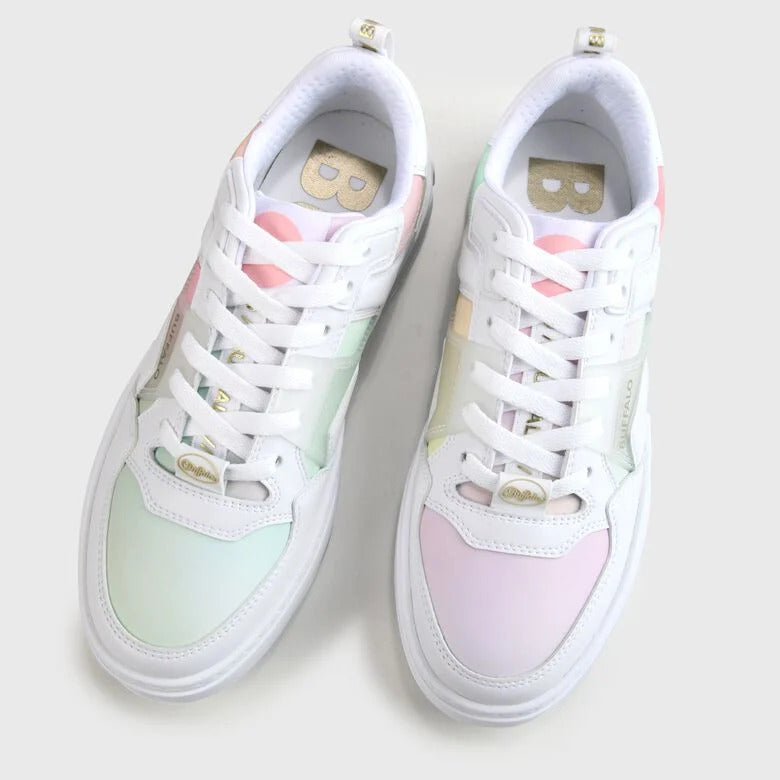 Buffalo RSE V2 Damenschuhe Sneaker Pastel Weiß Vegan