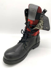 Lade das Bild in den Galerie-Viewer, Replay Damenschuhe Schuhe Stiefel Stiefelette Boots Leder Schwarz ROT NEU
